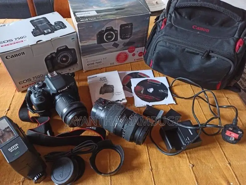 Dslr Canon 750D Camera