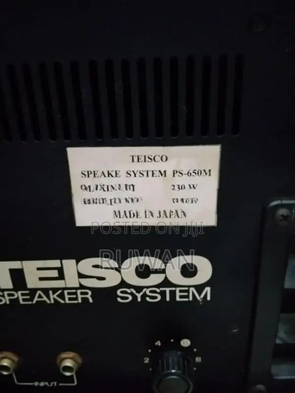 Teisco Japan Speaker