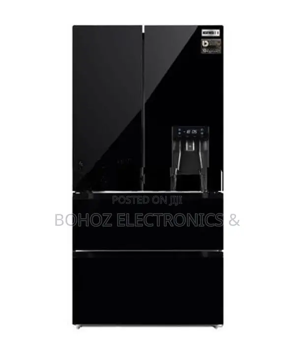 Ignis 600L Digital Inverter French Glass 4 Door Refrigerator