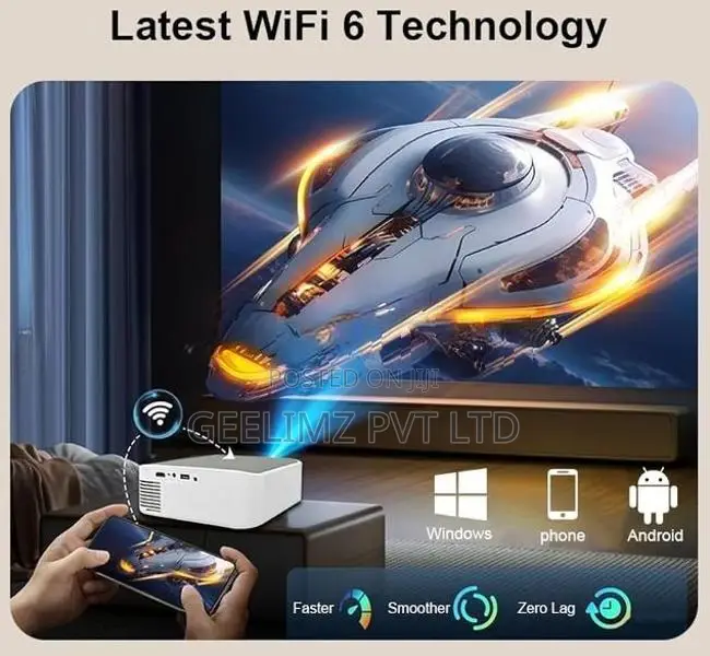 TOPTRO MAHAA 4K Portable Smart Projector