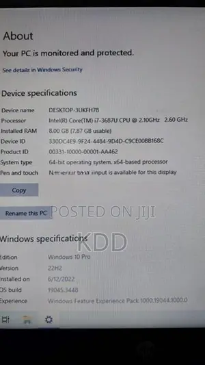 HP Elitebook Intel Core I7