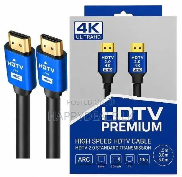 HDMI 4K Premium HDTV Cable 5m