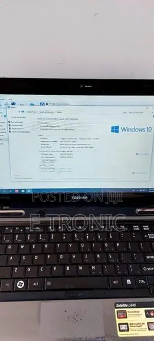 Toshiba i5 Laptop