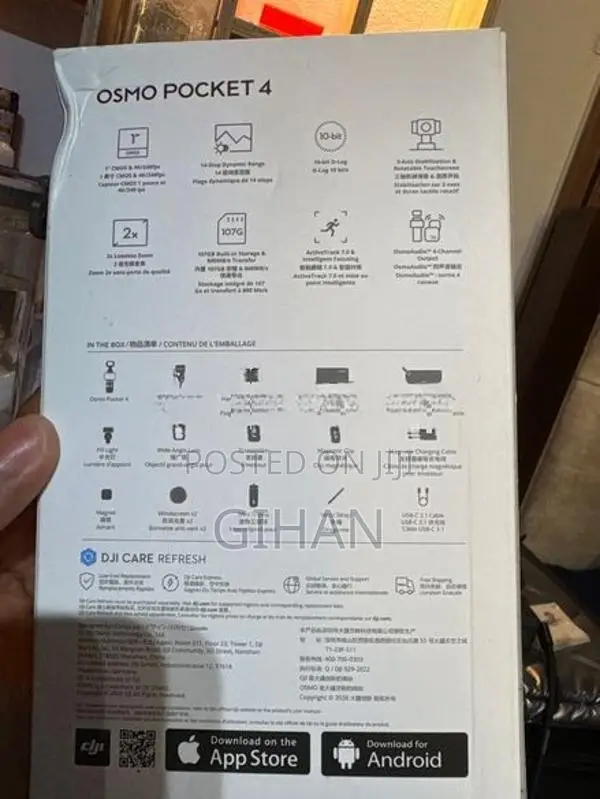 DJI Osmo Pocket 4 Creator Combo