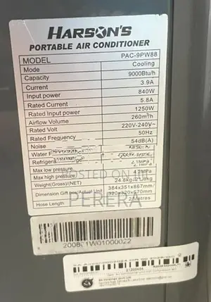Portable AC - 9000 BTU