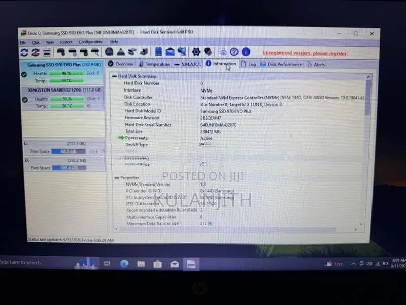 Samsung EVO Plus NVMe 250GB M.2