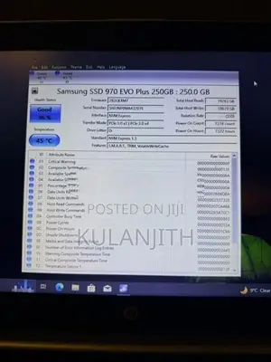 Samsung EVO Plus NVMe 250GB M.2