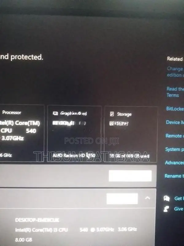 Samsung i3 1 St Gen Prosa With H55 Motherboard