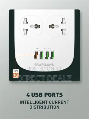 LDNIO SC4407 Universal Outlet Fast Charging Power Strip