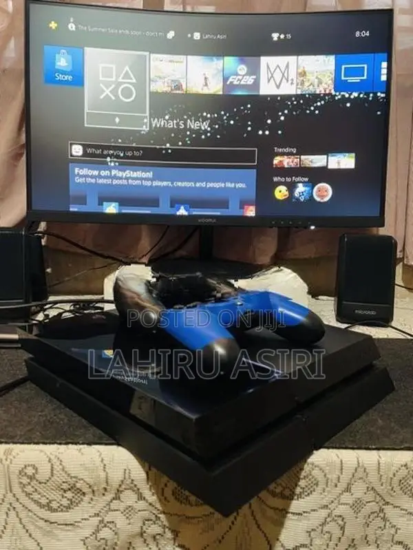 Sony PS4 500GB With Games