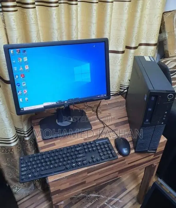 Lenovo Core 2DUO 2.93GHZ 4GB RAM DDR3 160GB Harddisc Dell 19" Monitor