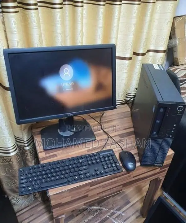 Lenovo Core 2DUO 2.93GHZ 4GB RAM DDR3 160GB Harddisc Dell 19" Monitor