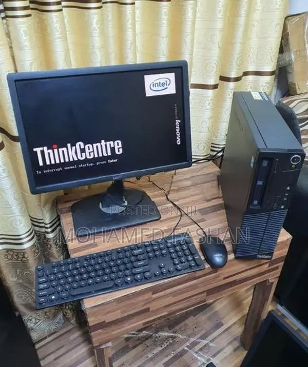 Lenovo Core 2DUO 2.93GHZ 4GB RAM DDR3 160GB Harddisc Dell 19" Monitor