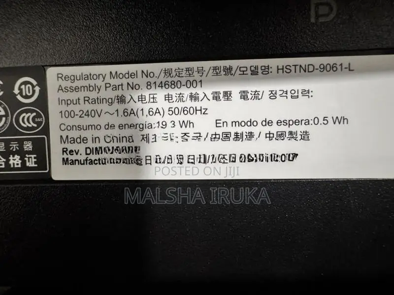 HP 22" Full HD IPS Monitor Hstnd-9081-L
