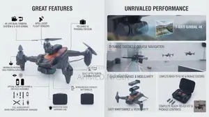 K12 Max 8K Foldable Camera Drone