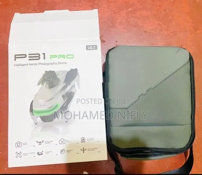 P31 Pro GPS Drone With 4K Camera Touchscreen Remote / 2 Batteries