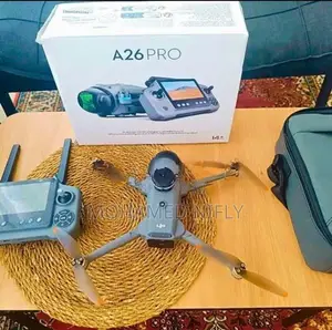 A26 Pro GPS Drone With 4K Camera Screen Remote 2 Batteries