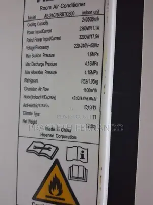 Hisense 24000 BTU Air Condition