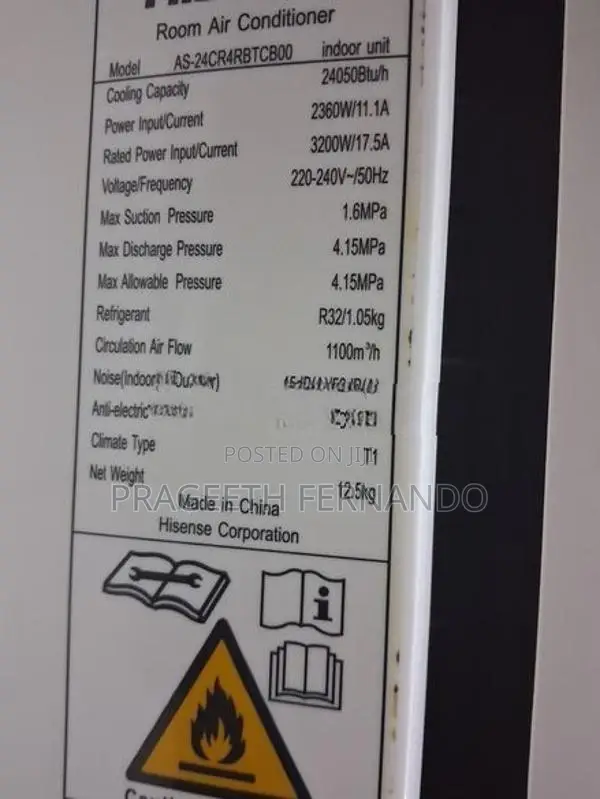 Hisense 24000 BTU Air Condition