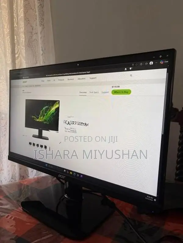 Acer 24 Inch IPS Monitor (Used)