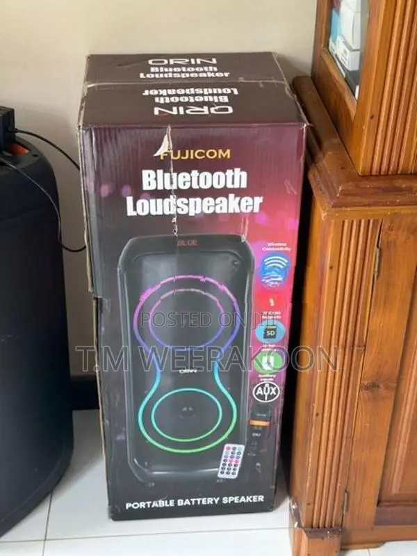 Party Box Big Speaker Brand New Rgb Lights