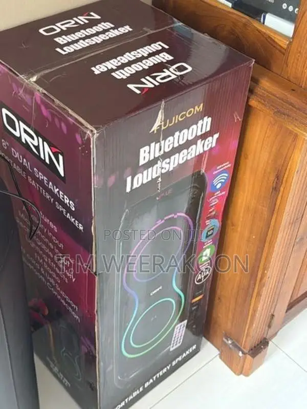 Party Box Big Speaker Brand New Rgb Lights