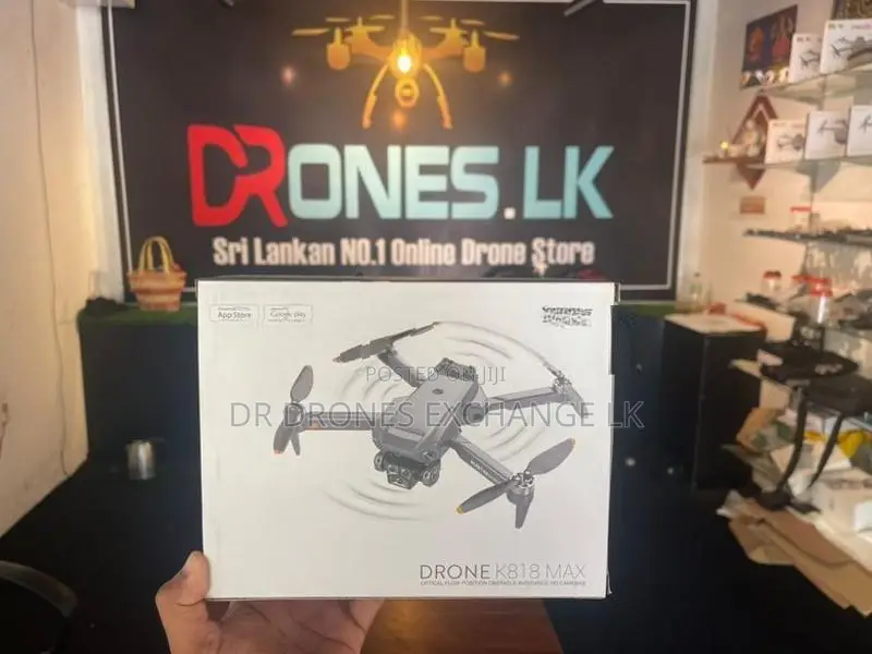 K818 Max Triple Camera Brushless Motor Drone