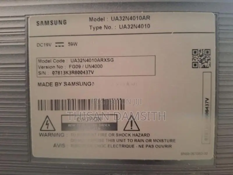 UA32N4010AR Samsung LED TV