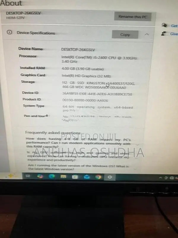 PC I5 Computer