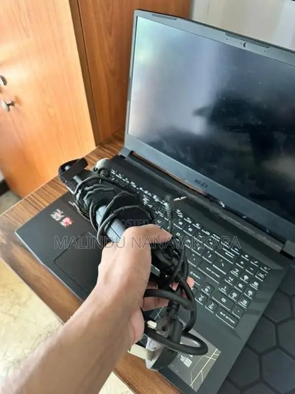Gaming Laptop - MSI Alpha 15 Ryzen 7 – For Parts / Repair