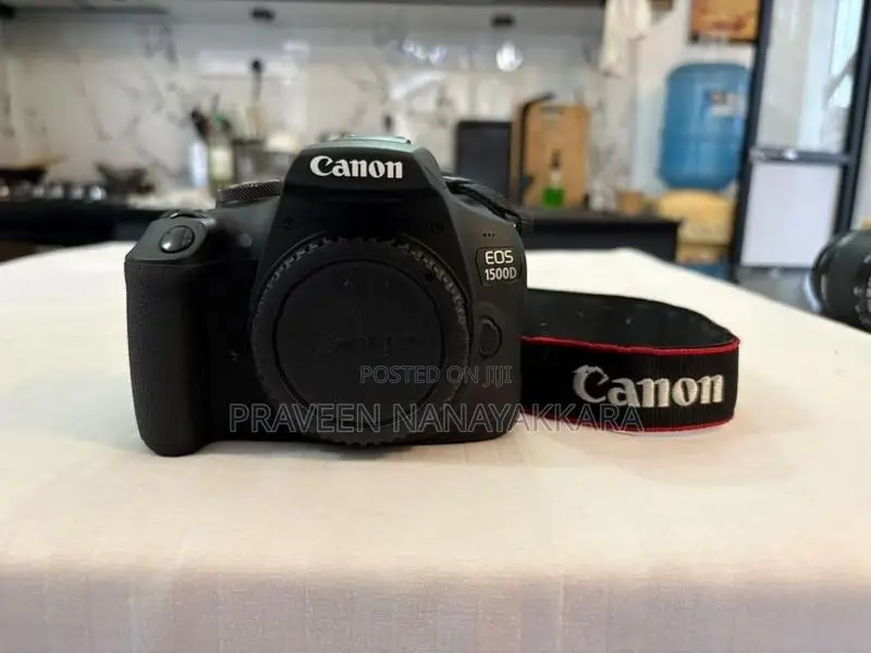 Canon EOS 1500D Dslr Camera With 18-55mm / 55-250mm Lenses + Dry Box