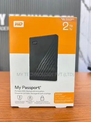 WD 2TB MY Passport Portable HDD