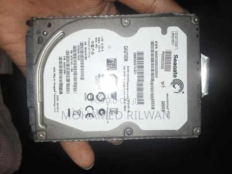 Toshiba 320GB HDD