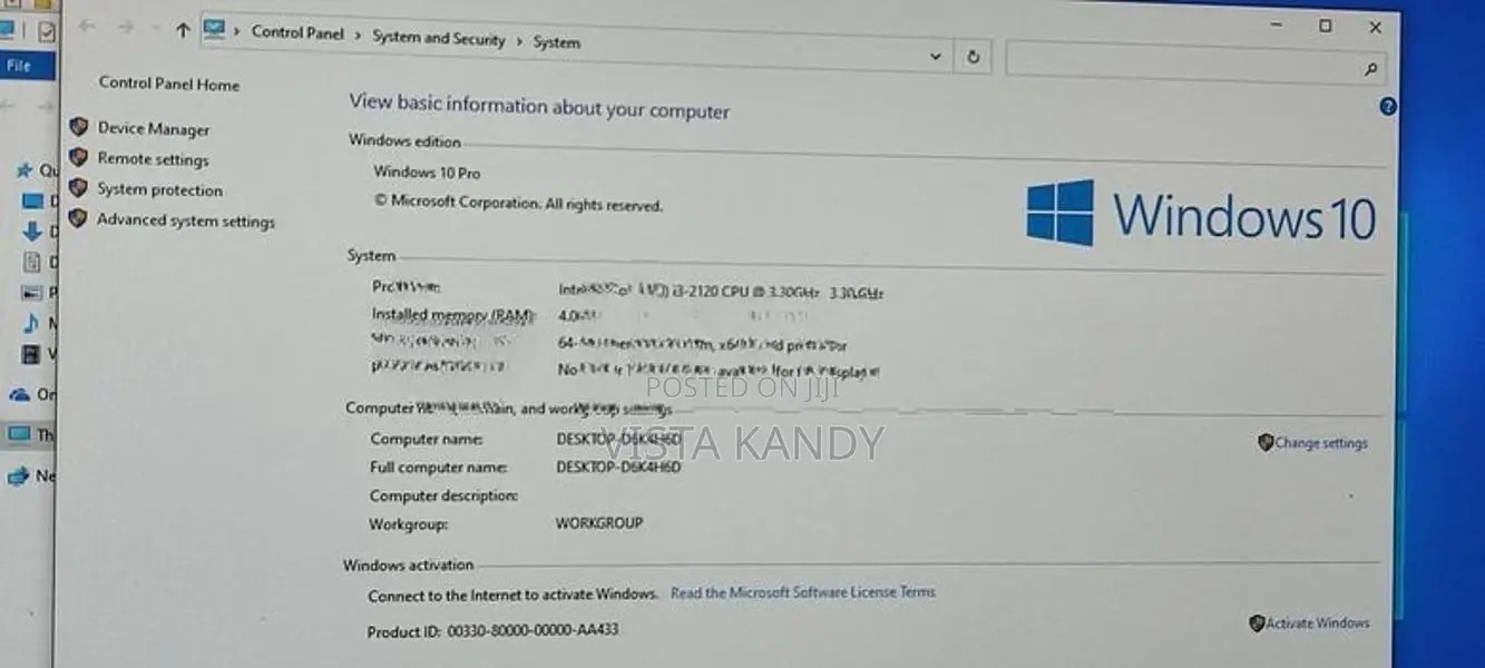 i3 2nd Gen PC with SSD