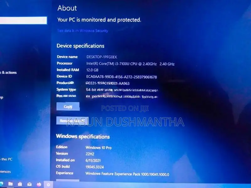Dell Inspiron 15 5567 | i3 12GB RAM 500GB HDD