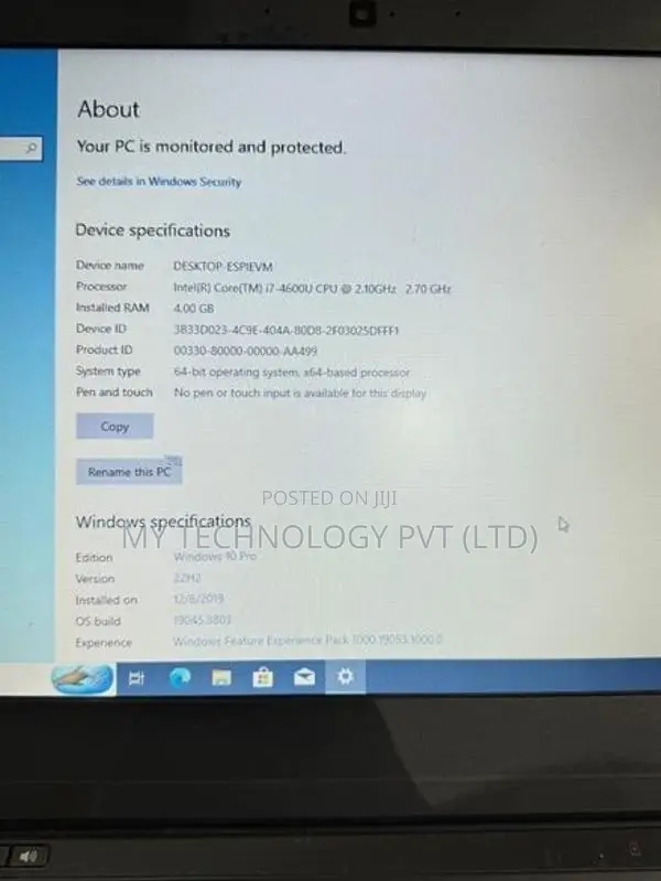 Dell Latitude Core-i7 4th GEN Laptop