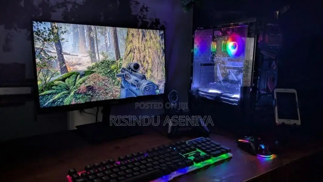 ASRock i3 8th Gen Gaming Computer With Monitor