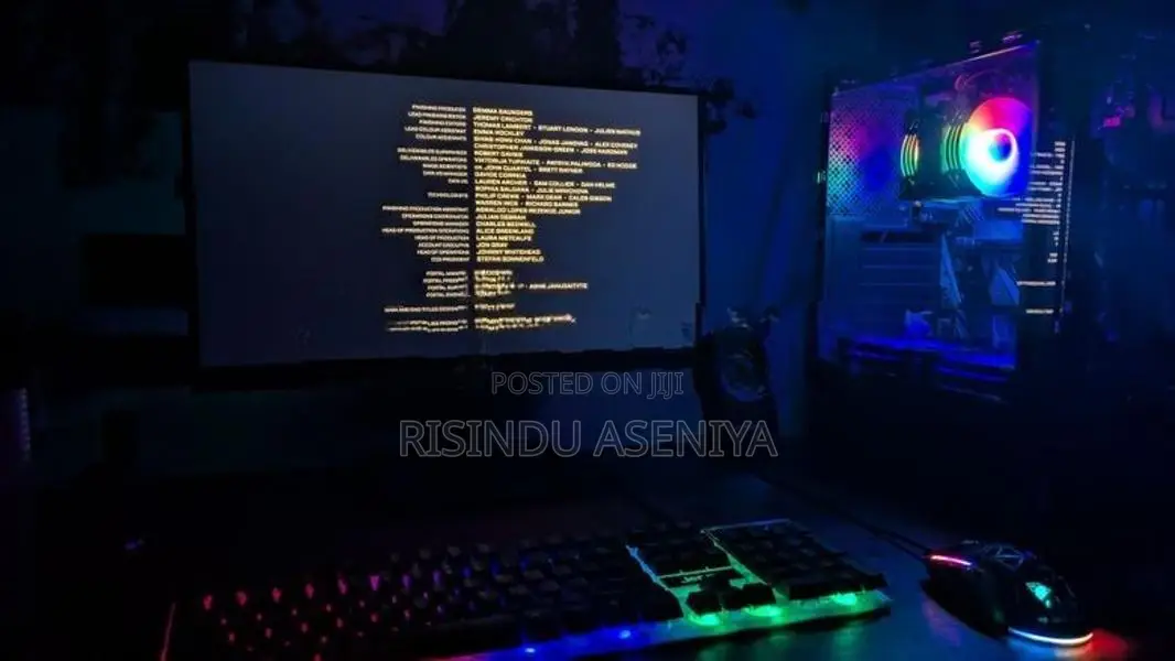 ASRock i3 8th Gen Gaming Computer With Monitor