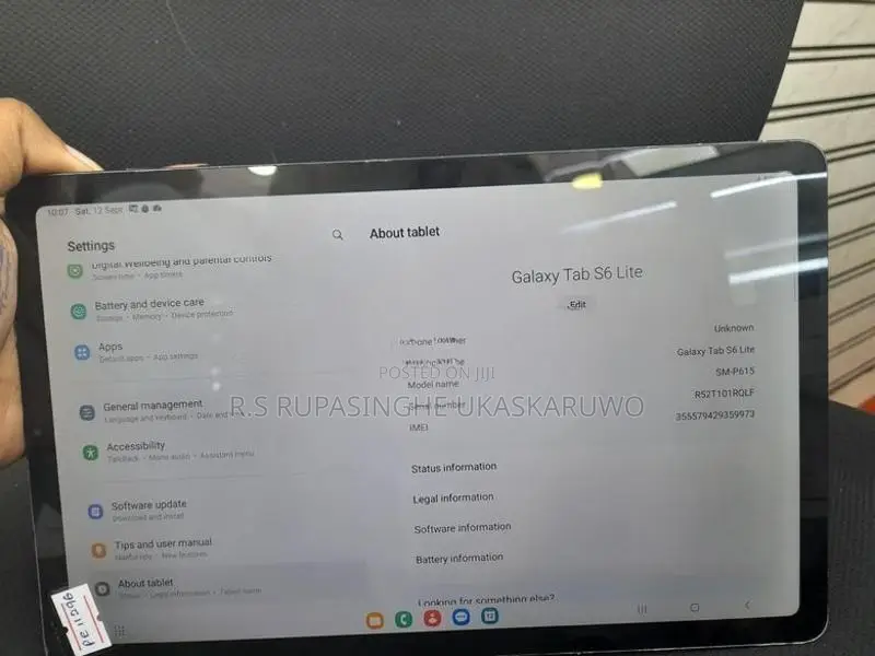 Samsung Galaxy S6 Lite Tab