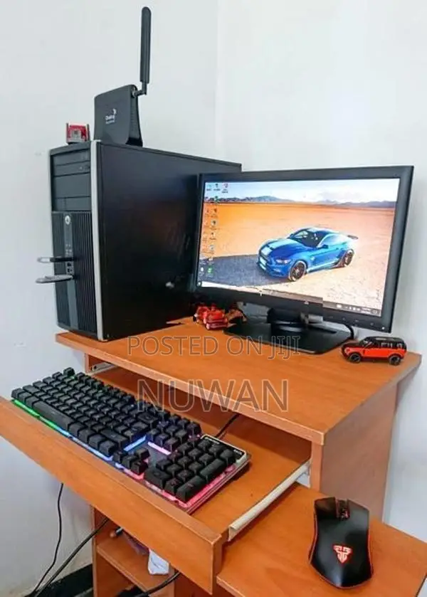 i3 HP Desktop Office Computer Complete Set