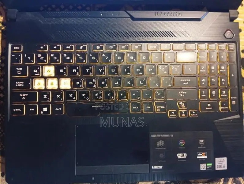 ASUS TUF Gaming F15 FX506LI i7-10870H 16GB RAM