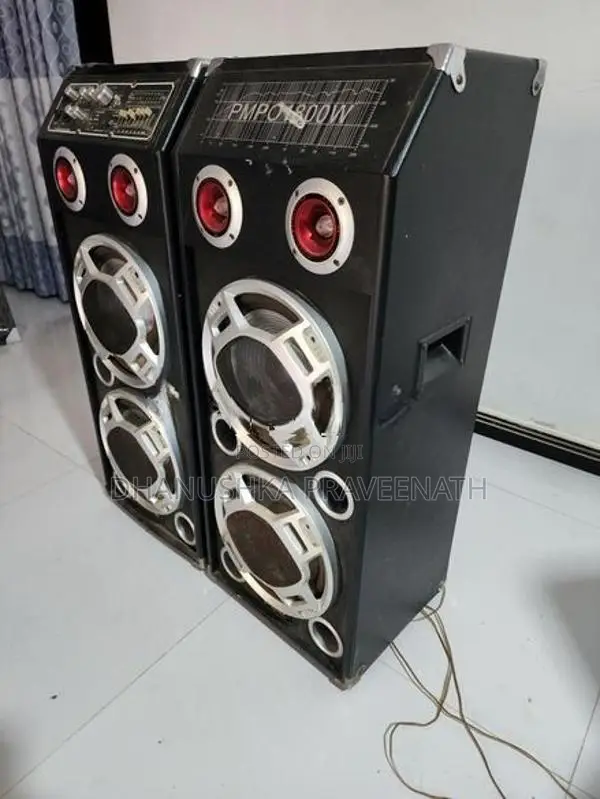 “1800W Baffle Speaker Set – 4 Speakers ”