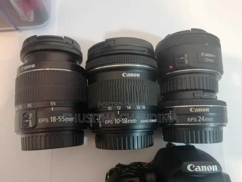 Canon EOS 250D 4K Dslr Full Set