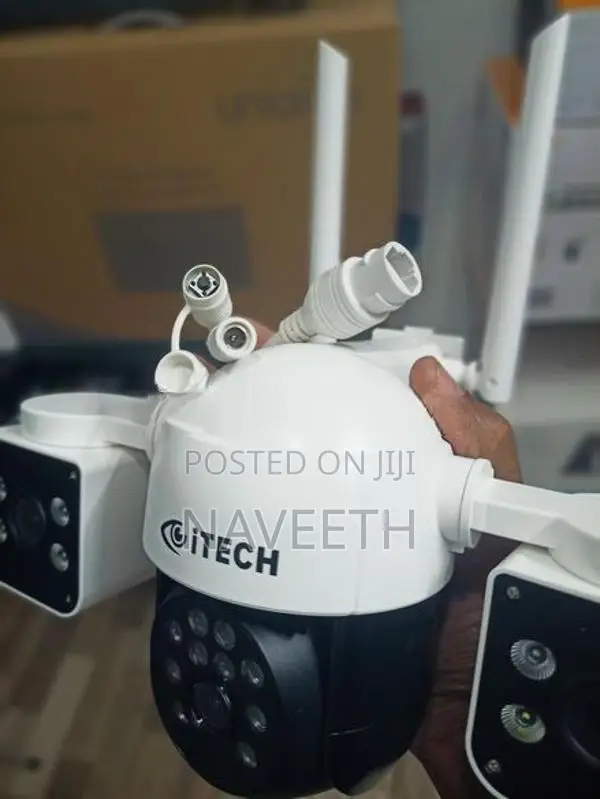 4G Triple Lens CCTV Camera