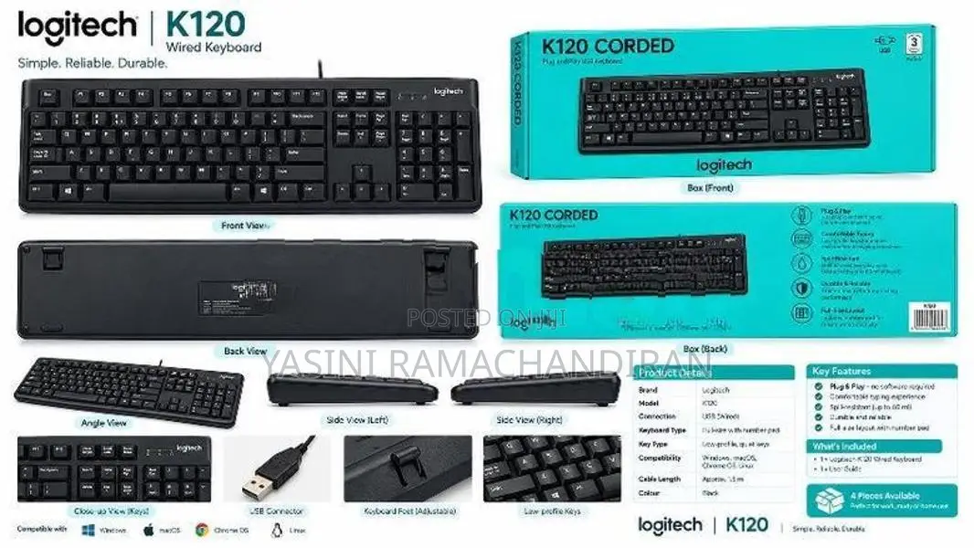 Logitech K120 Keyboard