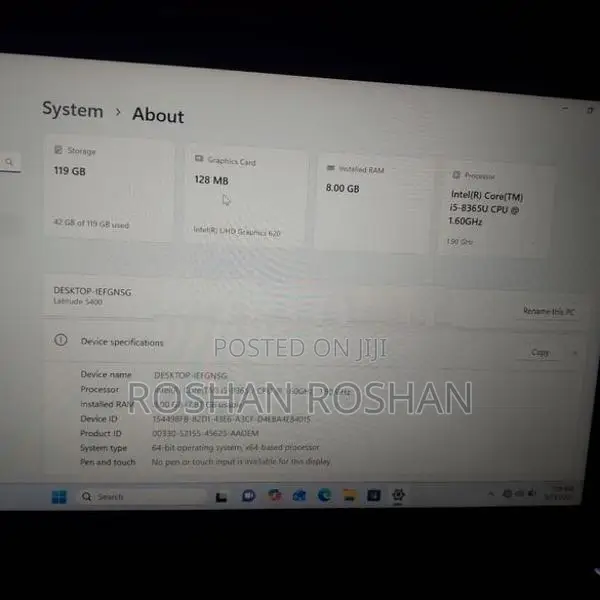Dell Latitude 5400 Laptop
