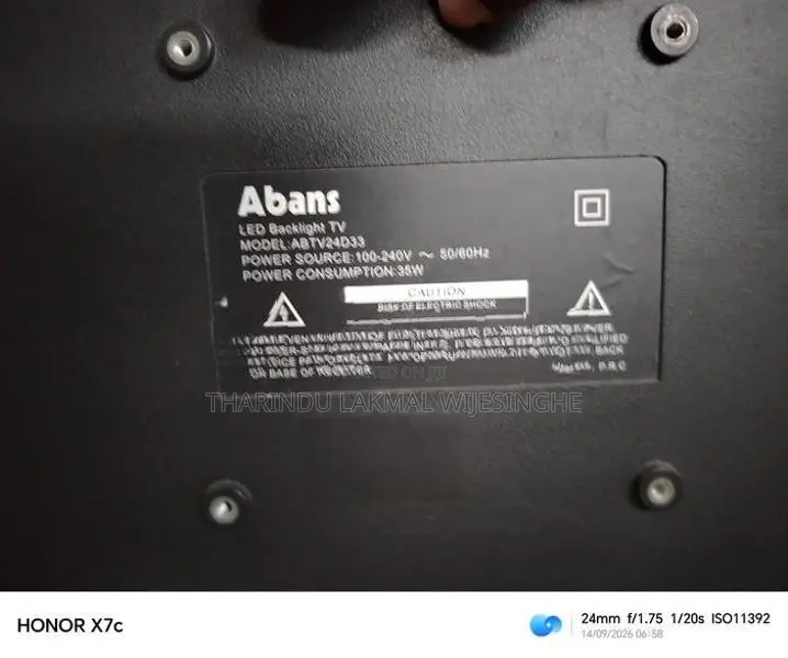 Abans 24-Inch HD LED TV (24D33)