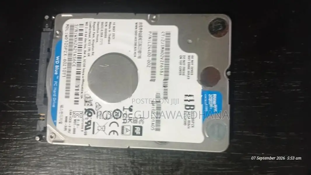 Western Digital 1TB Laptop HDD