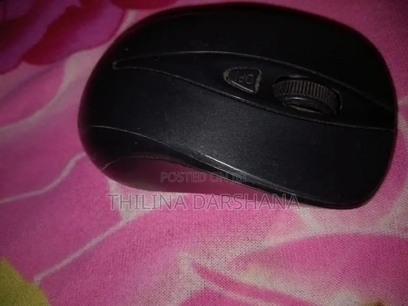 Wireless Keyboard With Mouse Combo – Black