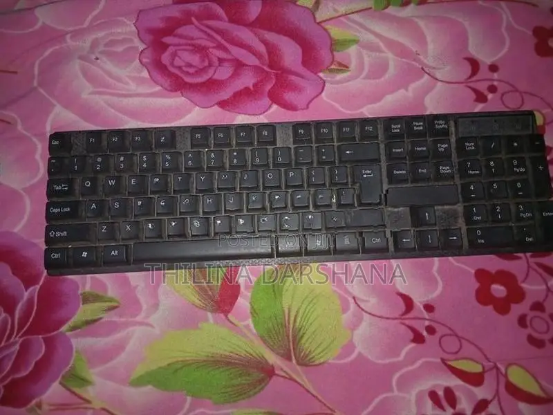 Wireless Keyboard With Mouse Combo – Black
